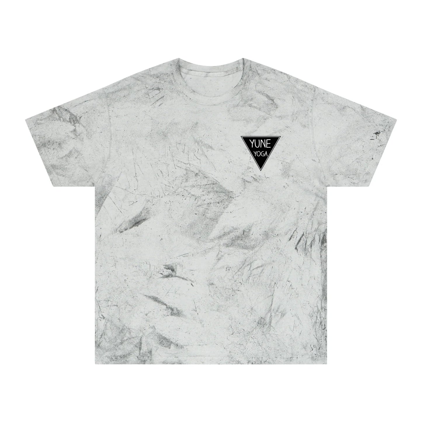 Color Blast Organic Cotton Tie-Dye Yoga Tee β Unisex Vibrant T-Shirt by Yune Yoga