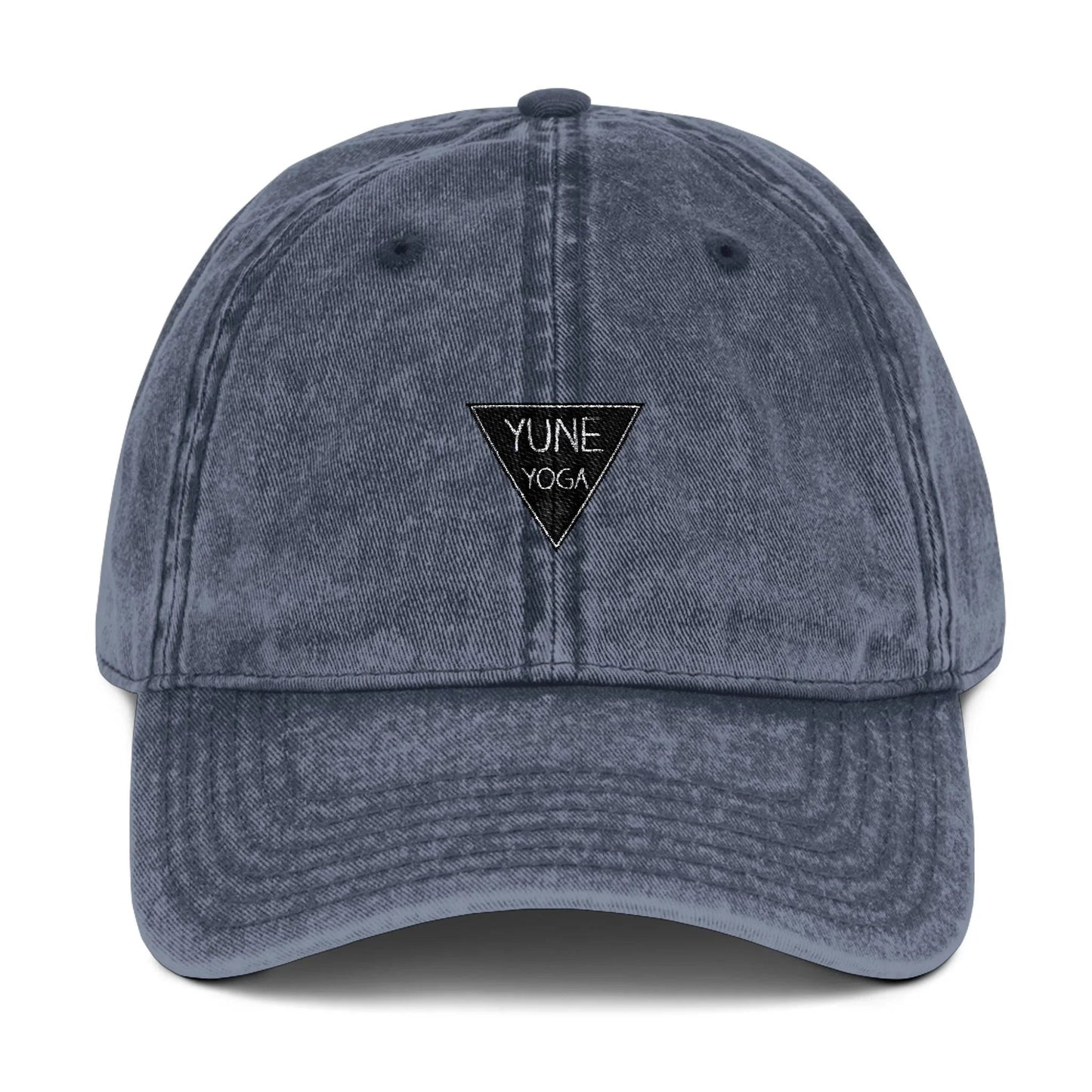 Embroidered Vintage Yoga Cap – 100% Organic Cotton Hat by Yune Yoga