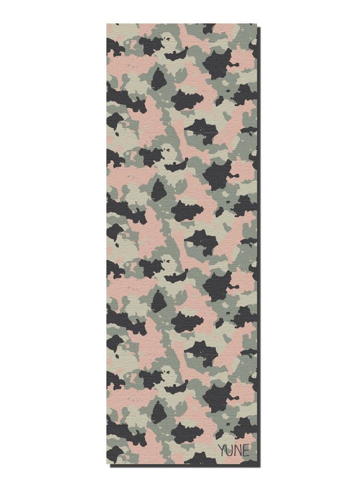 Yoga Mat | 6mm Thick | Camo | Non-Slip | Eco Friendly | Yune Yoga | Camo 4