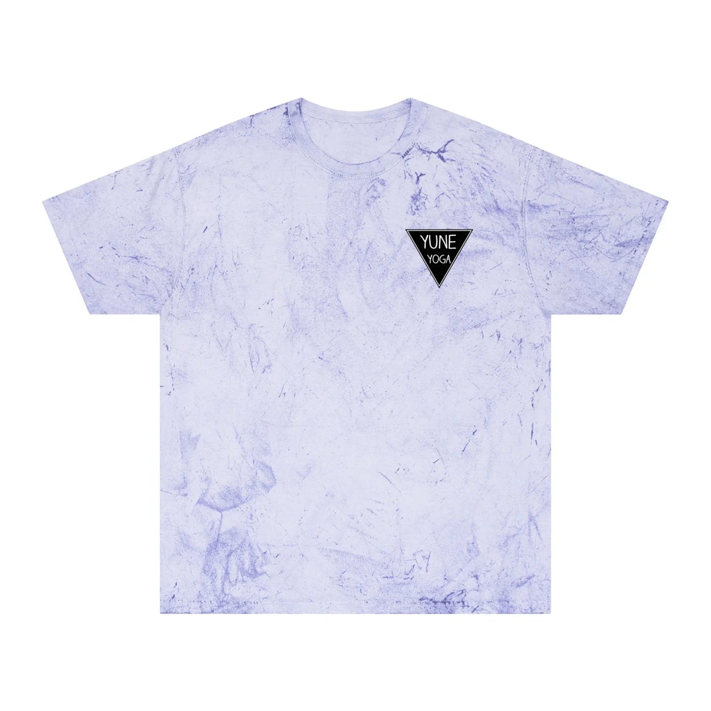 Color Blast Organic Cotton Tie-Dye Yoga Tee – Unisex Vibrant T-Shirt by Yune Yoga