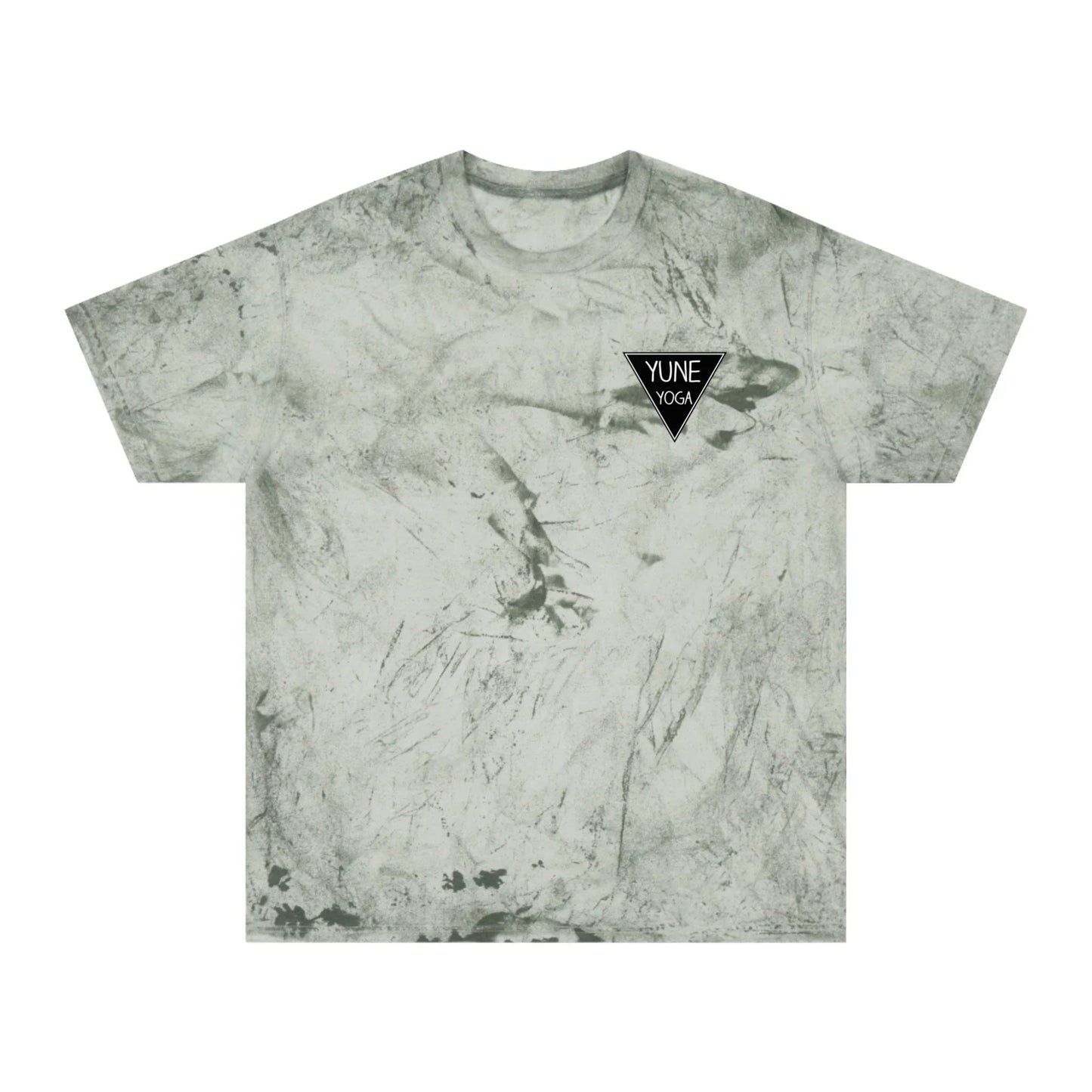 Color Blast Organic Cotton Tie-Dye Yoga Tee – Unisex Vibrant T-Shirt by Yune Yoga