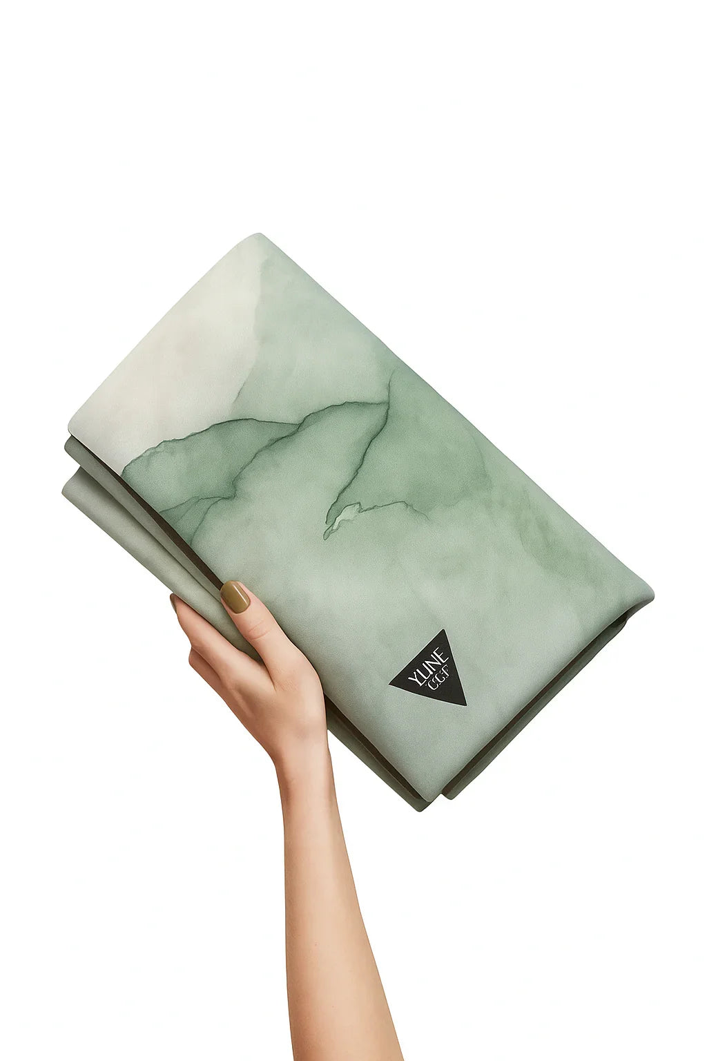 Greenland Foldable Travel Yoga Mat – 2mm Lightweight, Non-Slip, Eco-Friendly Mat for On-the-Go Practice | Yune Yoga