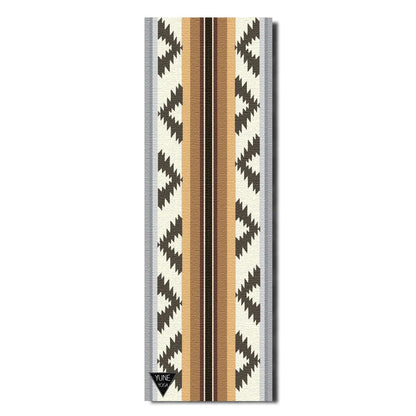 Bear Creek Sand Yoga Mat – 6 mm Extra Thick, Double-Sided Non-Slip, Eco-Friendly PER with Neutral Sand Tone Design | Yune Yoga