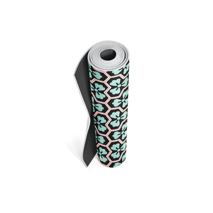 Yoga Mat | 6mm Thick | Black | Non-Slip | Eco Friendly | Yune Yoga | Crow