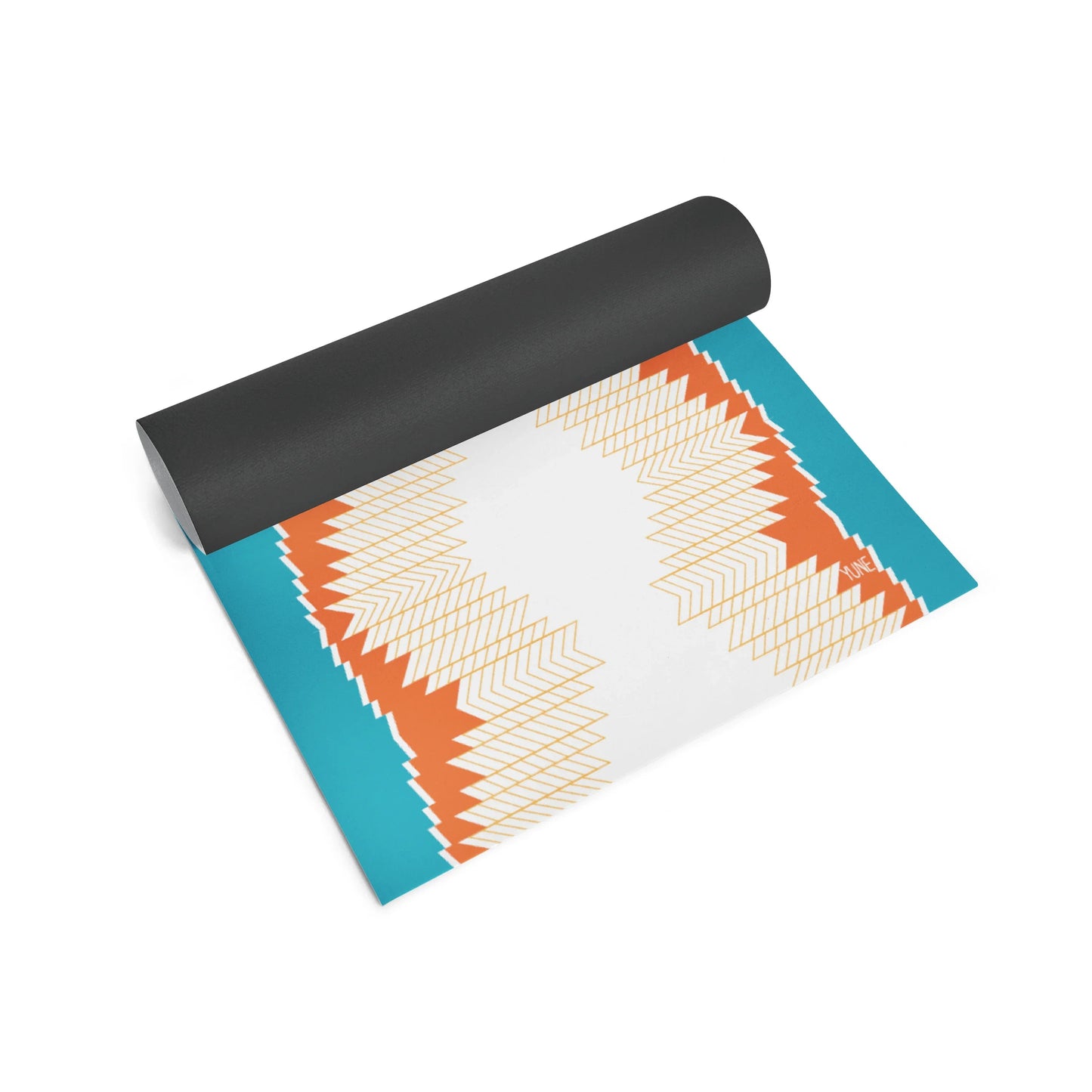 Pagoda Yoga Mat – Extra Thick, Non-Slip, Eco-Friendly PER with Vibrant UV-Printed Design | Yune Yoga