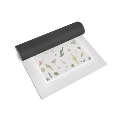 Yoga Mat | 6mm Thick | White | Non-Slip | Eco Friendly | Yune Yoga | Juno