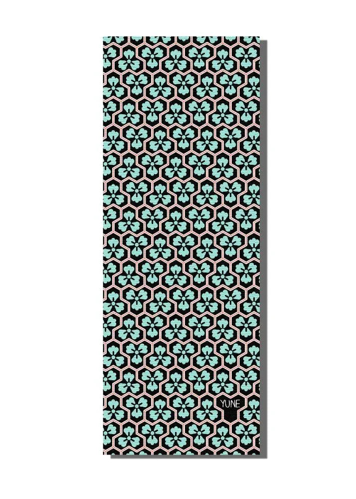 Yoga Mat | 6mm Thick | Black | Non-Slip | Eco Friendly | Yune Yoga | Crow