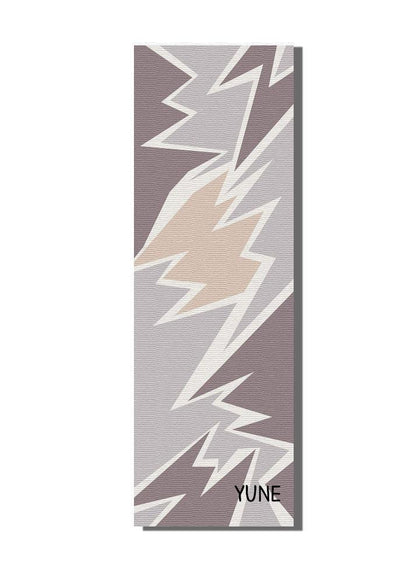 Yoga Mat | 6mm Thick | Grey | Non-Slip | Eco Friendly | Yune Yoga | Oshima