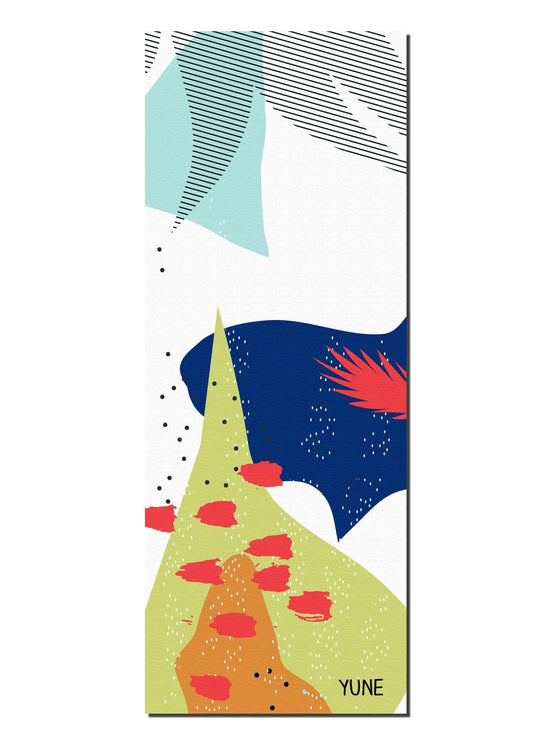 Yoga Mat | 6mm Thick | Multicolored | Non-Slip | Eco Friendly | Yune Yoga | Vega